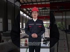 Węzeł aluminiowy powlekany farbą PVDF o odporności chemicznej