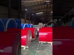 Gloss Aluminium Coil Strong Bonding Weathering Resistance PE Coating Polyester Finish